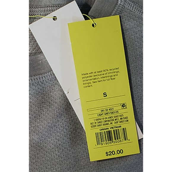 All In Motion Unisex Short Sleeve Running T-Shirt S: S - New With Tags - Picture 3 of 4